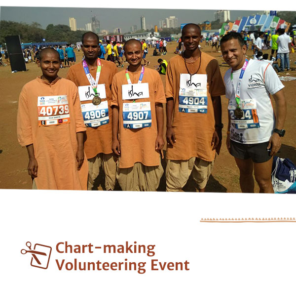 Chart-making Volunteering Event